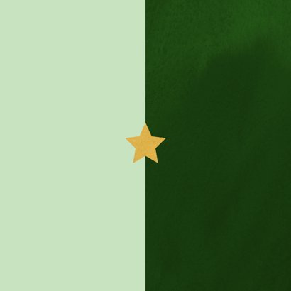 Kerstkaart met kerst 11je Achterkant