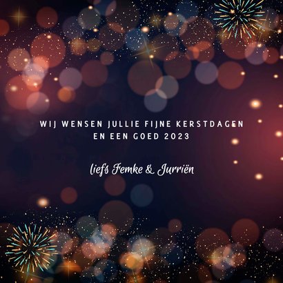 Kerstkaart met leuke kerstbal 3