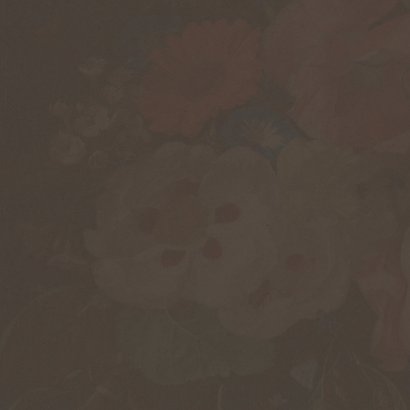 Kerstkaart met mooie vintage bloemen 2