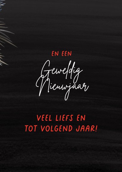 Kerstkaart met roodborstje en kerstster 3