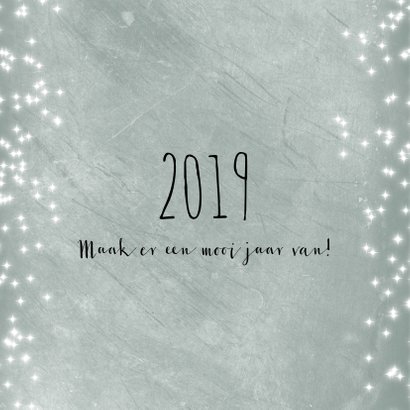 Kerstkaart met twee foto's 2019 2