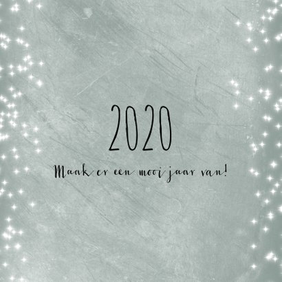 Kerstkaart met twee foto's 2020 2