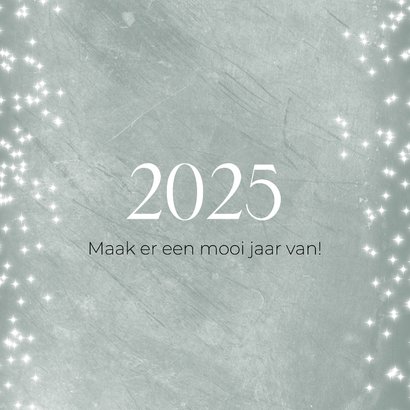 Kerstkaart met twee foto's 2024-2025 2