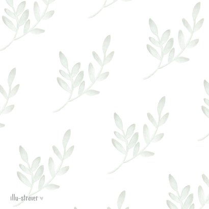 Kerstkaart met vredesduif kerstkoekje 2