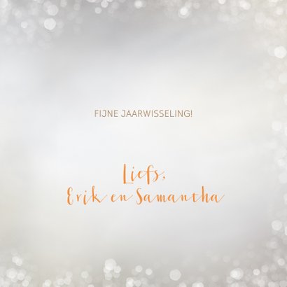 Kerstkaart met winter-roodborst 3