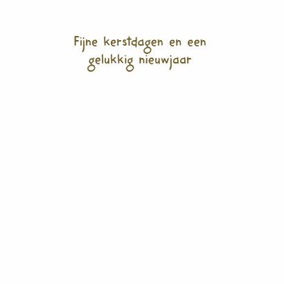 Kerstkaart Miracle - WW 3