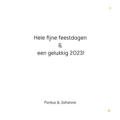 Kerstkaart modern en minimalistisch! 3