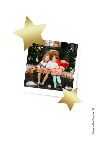 Kerstkaart – Modern – Merry Christmas/Happy New Year 2