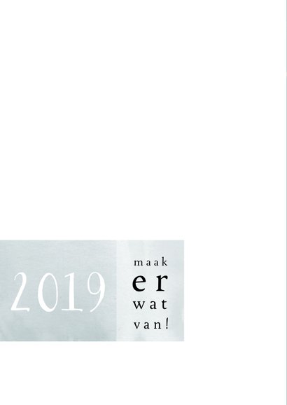 Kerstkaart, modern met grote foto en goudkleurige sterretjes 2