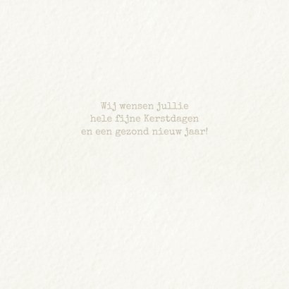 Kerstkaart mooie kerstboom 3