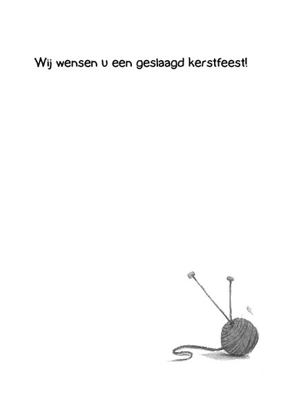 Kerstkaart muizen 3