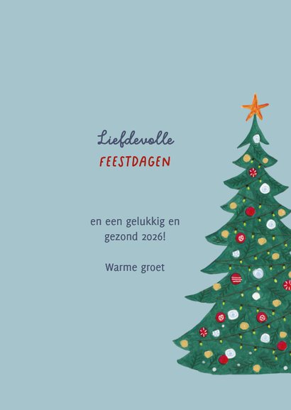 Kerstkaart muziek in de stad Amsterdam in de sneeuw 3