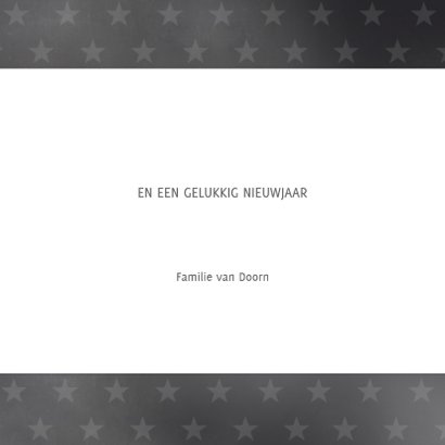 Kerstkaart negatief krijt - BC 3