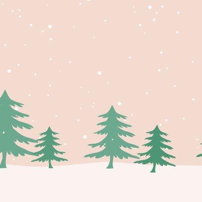 kerstkaart 'oh denneboom' 2