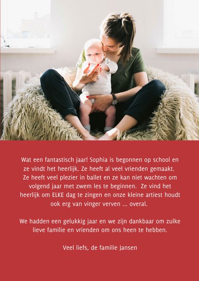 Kerstkaart peace on earth groen 3