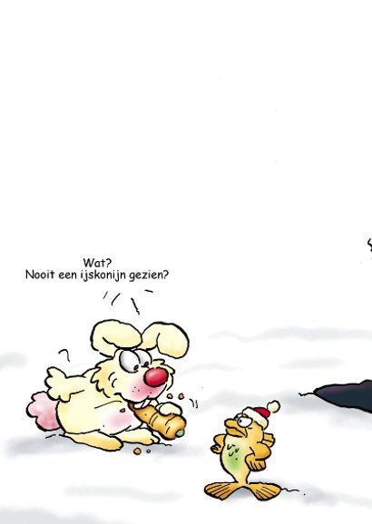 Kerstkaart penguins Neus - RN 2