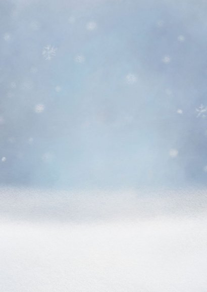 Kerstkaart Pinguïn – Warm Winter Wishes – Winterkaart Achterkant