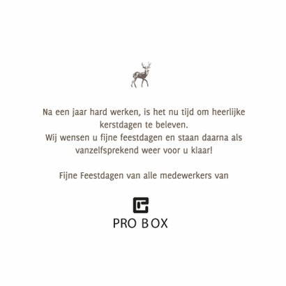 Kerstkaart rendier-99 3