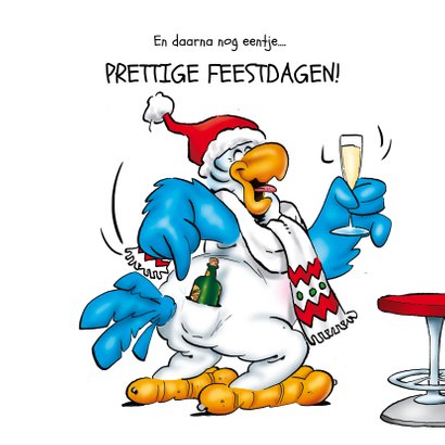 Kerstkaart Rocco proost 3