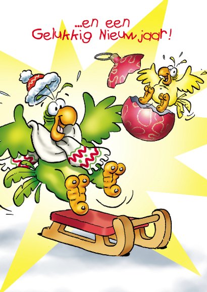 Kerstkaart Rocco Slee - RN 3
