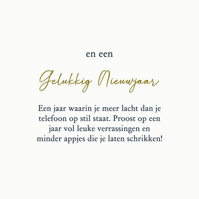 Kerstkaart rode fiets in de sneeuw 3