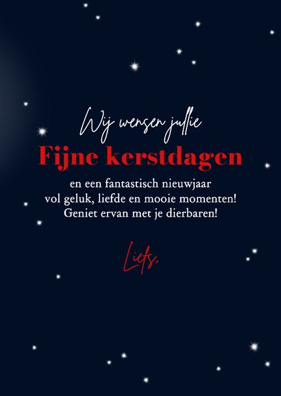 Kerstkaart roodborst rode muts 3