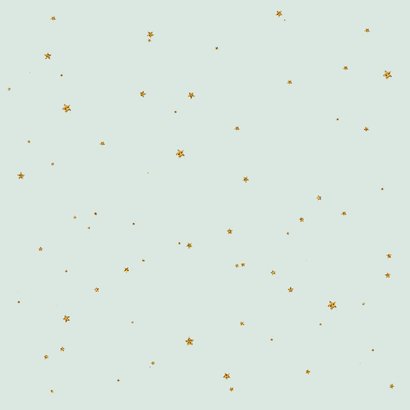 Kerstkaart roodborstje op hulsttakken met goud Achterkant