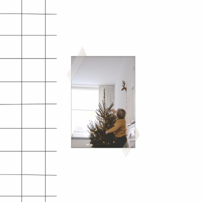 Kerstkaart ruit tekst 2