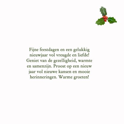Kerstkaart samen muziek maken 3