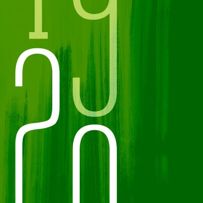 Kerstkaart Samen op weg naar een duurzaam en groen 2020 2