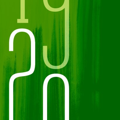 Kerstkaart Samen op weg naar een duurzaam en groen 2020 2