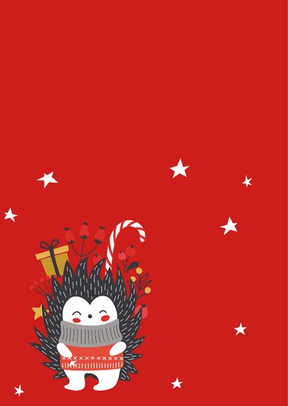 Kerstkaart Shine like de kerstboom 2