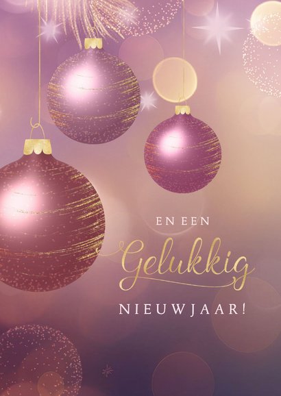 Kerstkaart sprankelend vrouwelijk 3d kerstballen met foto 2