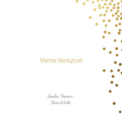2020 Kerstkaart ster goud 3