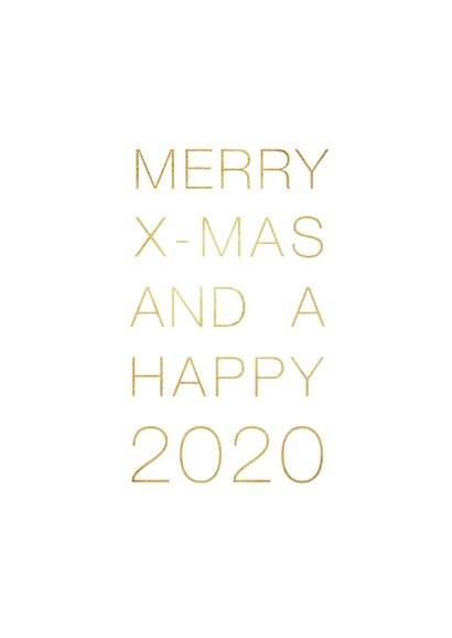 Kerstkaart stijlvol goud foto's hartjes 2