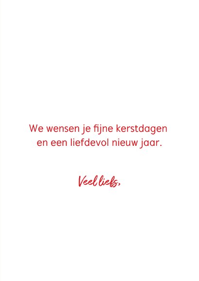 Kerstkaart strik Duchenne Parent Project  3