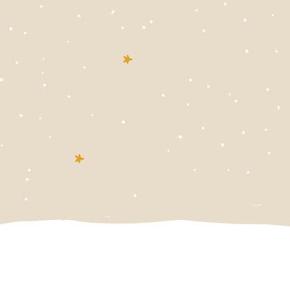 Kerstkaart tandem met hondje 2