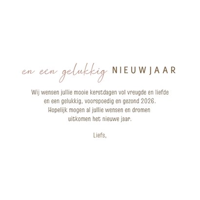 Kerstkaart - Teckel in kerstkrans 3