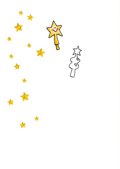 Kerstkaart tijd van pieken 2