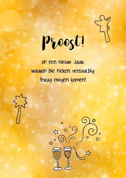 Kerstkaart tijd van pieken 3