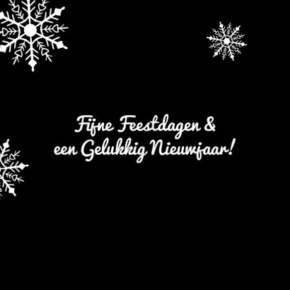 Kerstkaart unicorn en sterren 2