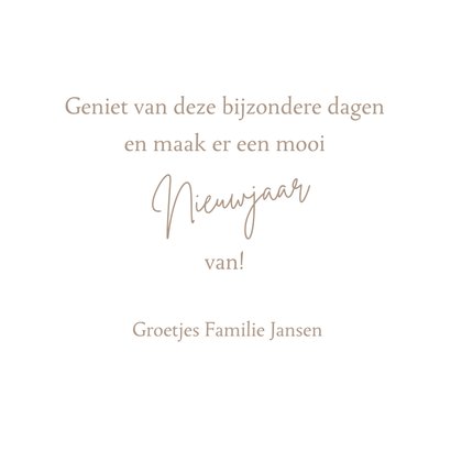 Kerstkaart vogel met lichtpuntjes 3