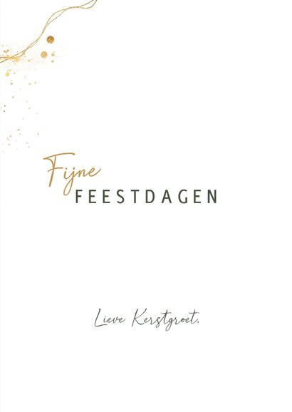 Kerstkaart vogeltje kerst lichtjes 3