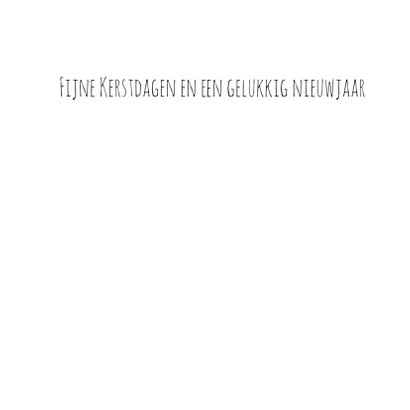 Kerstkaart Vrede 2 - WW 3