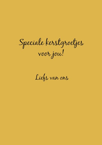 Kerstkaart: Vro-ho-ho-lijke kerstgroetjes 3