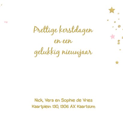 Kerstkaart waterverf - foto 3