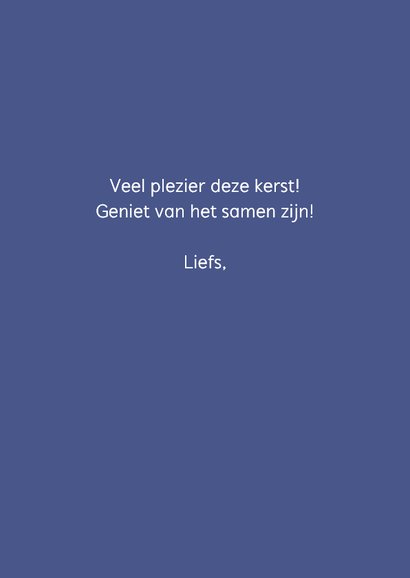 Kerstkaart We wensen jou een vrolijke kerst! 3