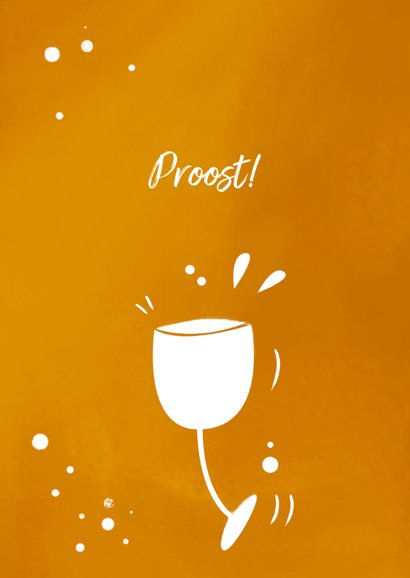 Kerstkaart wijn met logo 2