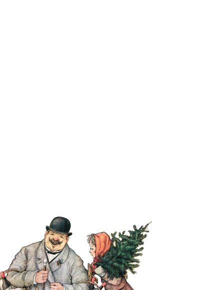 Kerstkaart winter in Amsterdam 2