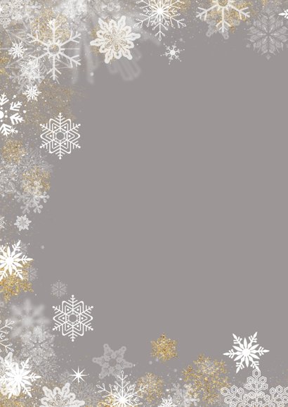 Kerstkaart winterse rand 2